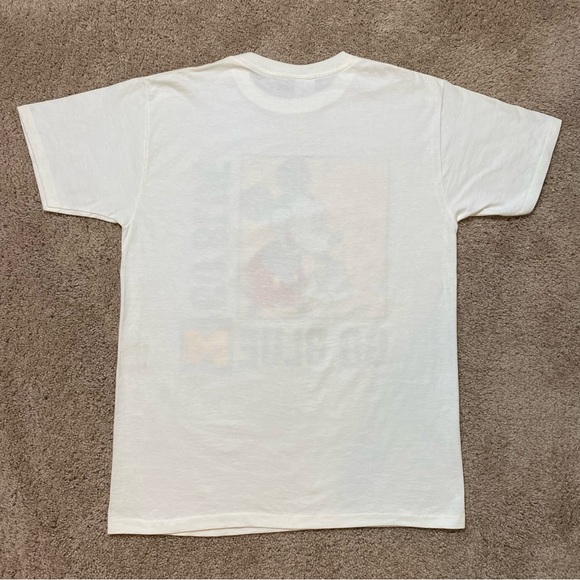 Vintage Michigan Wolverines Mickey Mouse Shirt NOS - Picture 4 of 4